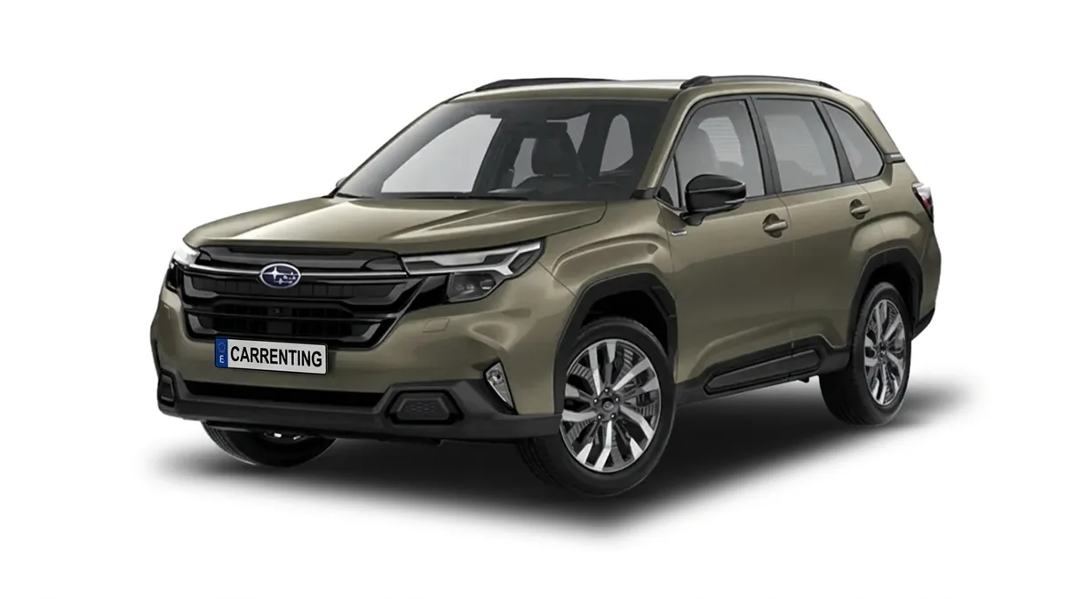 Subaru Forester 2.0i Hybrid Field CVT en renting en Zaragoza — Trasera