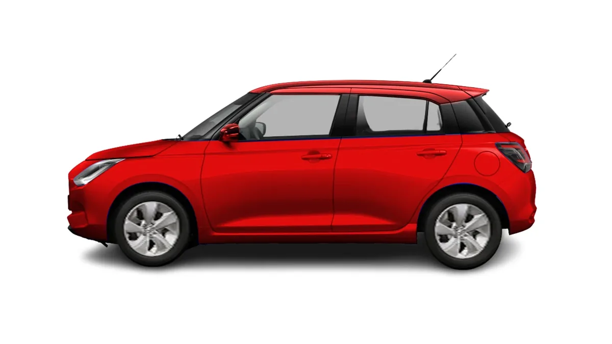 Suzuki SWIFT 1.2 S2 MILD HYBRID (MANUAL) en renting en Zaragoza — Trasera