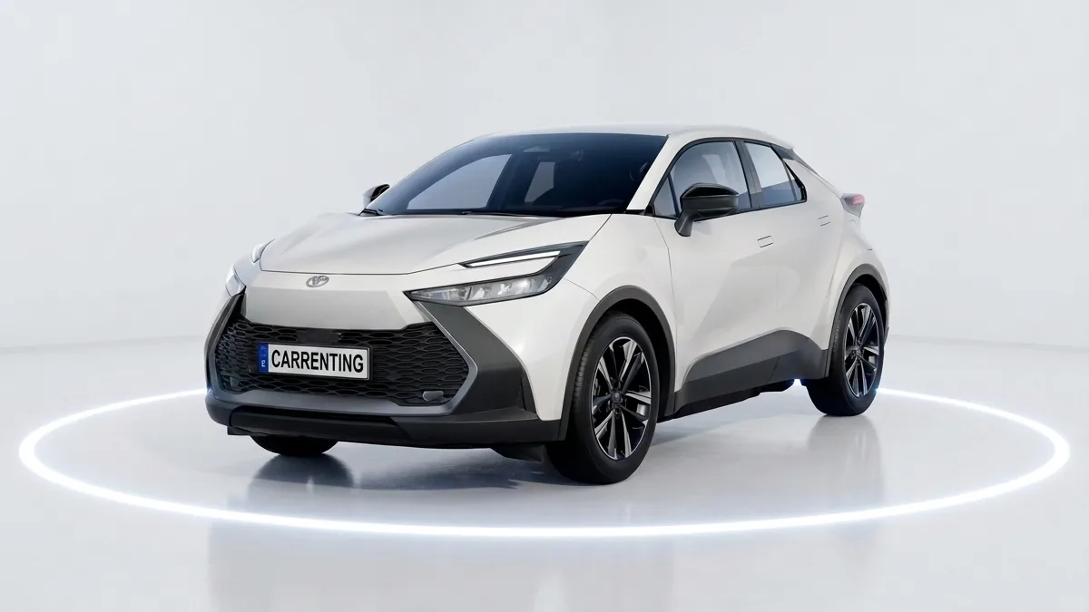 Toyota C-HR Advance Plug-in Hybrid 220 en renting en Zaragoza — Lateral