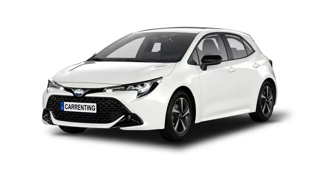 Toyota Corolla 140H Active en renting en Zaragoza — Trasera