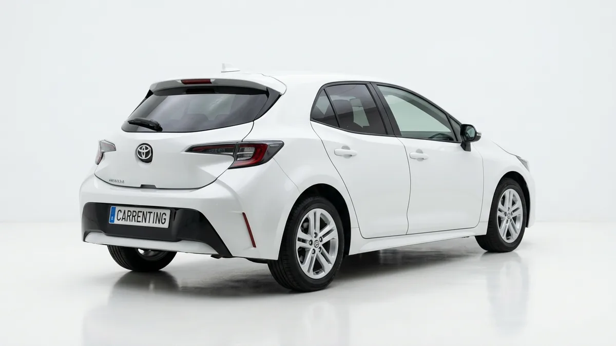 Toyota Corolla 140H Active en renting en Zaragoza — Interior