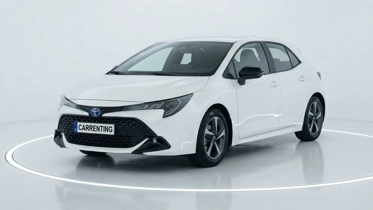 Toyota Corolla 140H Active en renting en Zaragoza — Lateral