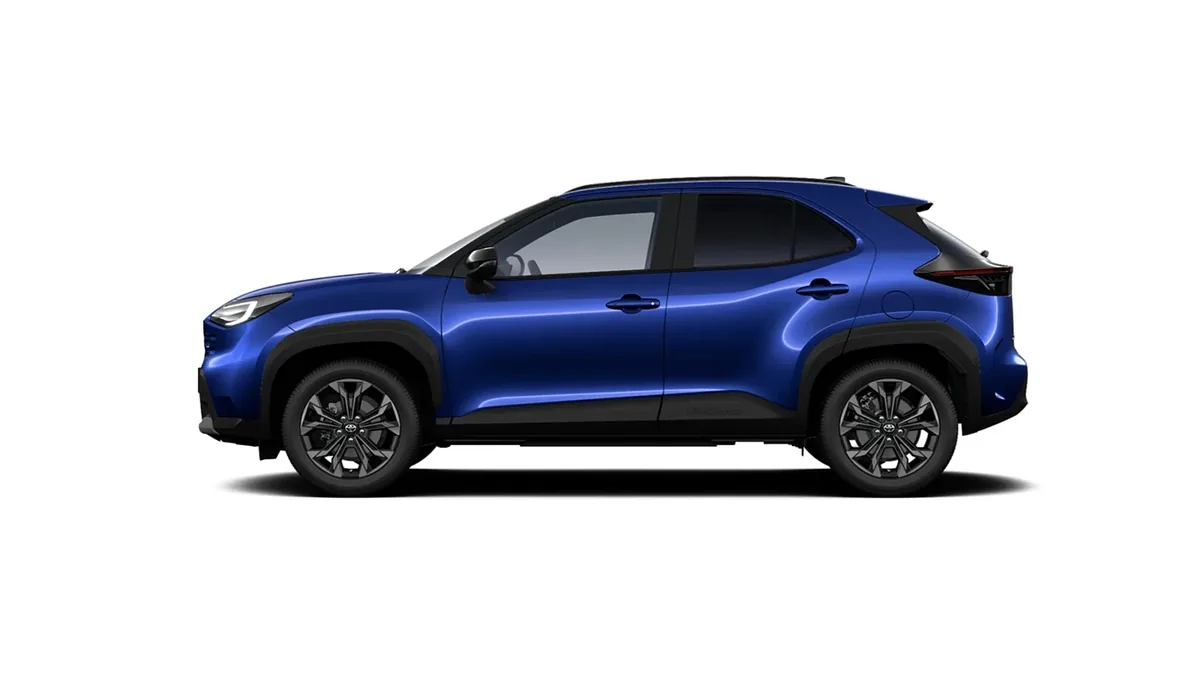 Toyota Yaris Cross 130H e-CVT 5P Active en renting en Zaragoza — Delantera