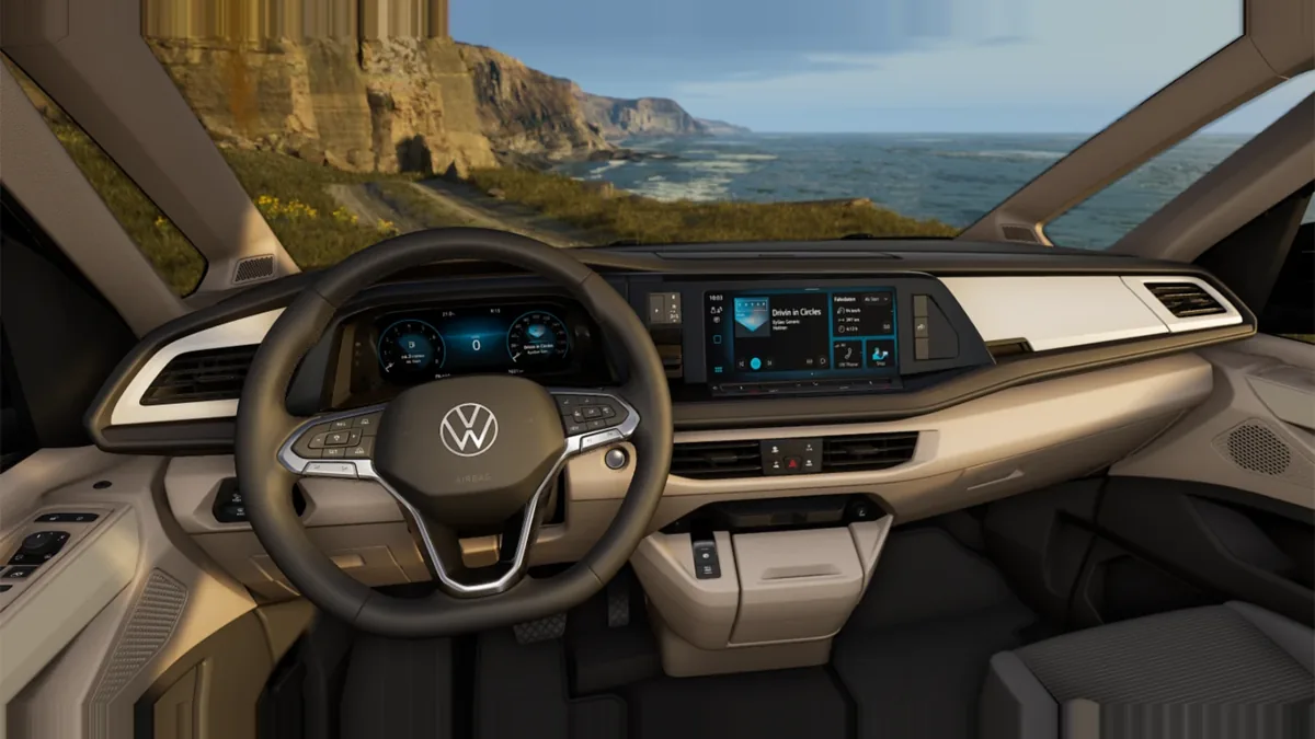 Volkswagen California Beach Tour 2.0 TDI 110kW (150CV) DSG en renting en Zaragoza — Interior