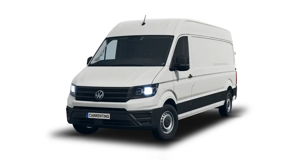 Volkswagen Crafter 35 Furgón BL TA L4H3 2.0 TDI 103kW (140CV) - ISOTERMO en renting en Zaragoza — Trasera