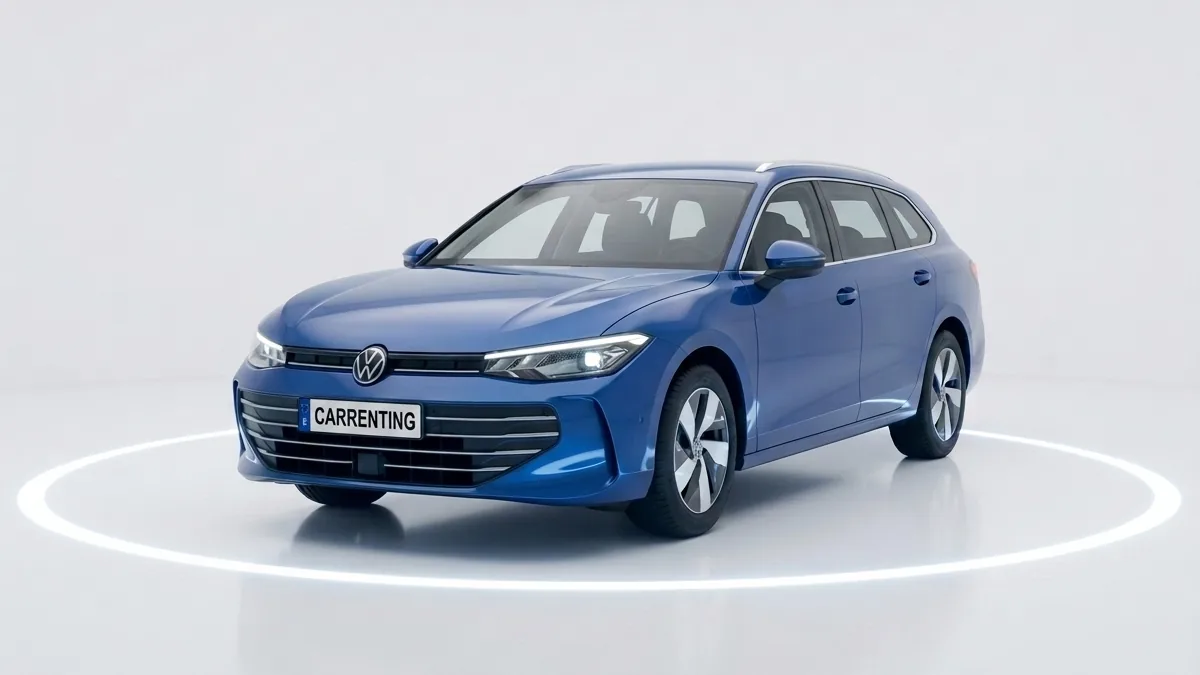 Volkswagen Passat Business 2.0 TDI 90kW DSG en renting en Zaragoza — Lateral