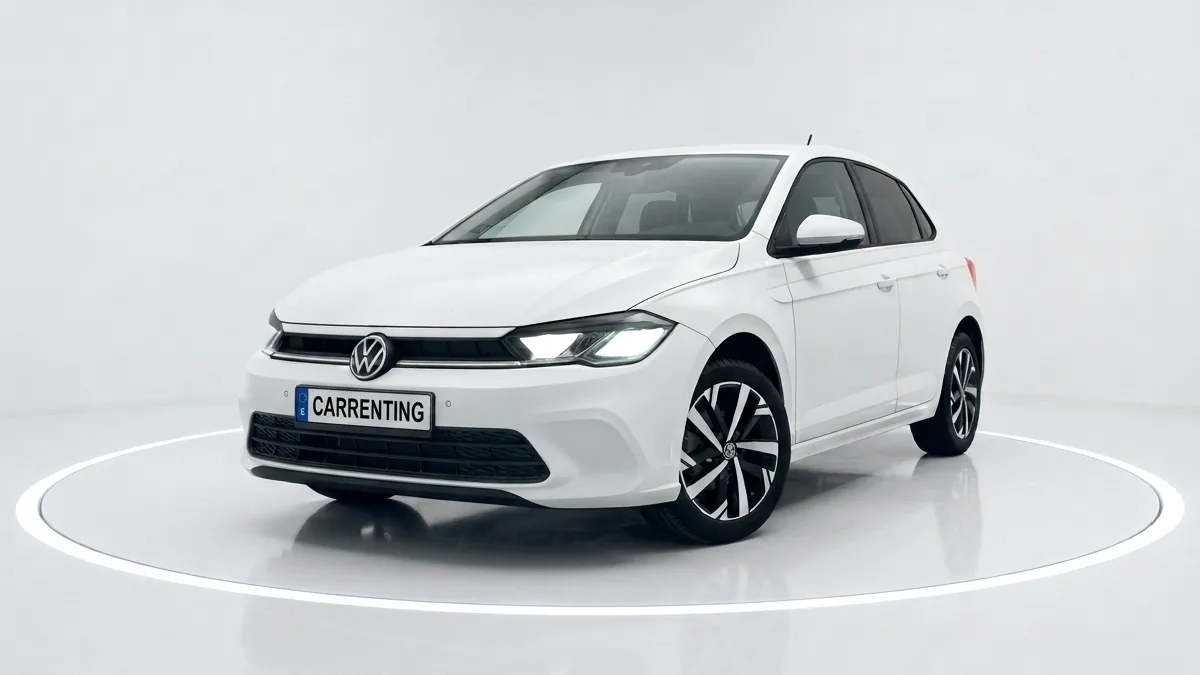 Volkswagen Polo Más 1.0 TSI 70kW (95CV) DSG en renting en Zaragoza — Lateral