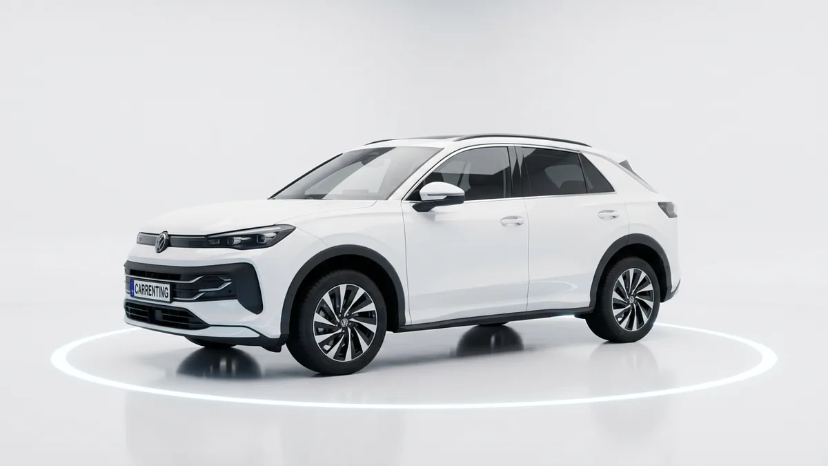Volkswagen T-ROC Match 1.5 eTSI 85kW (116CV) DSG en renting en Zaragoza — Lateral
