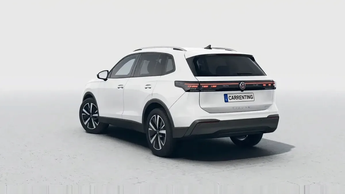 Volkswagen Tiguan "Más" 1.5 eTSI 110kW 150CV DSG 7vel. en renting en Zaragoza — Delantera