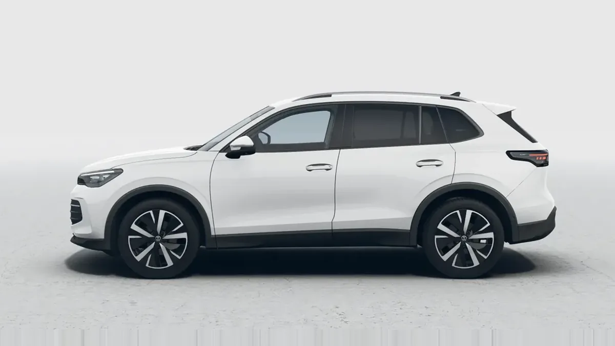 Volkswagen Tiguan "Más" 2.0 TDI DSG en renting en Zaragoza — Delantera